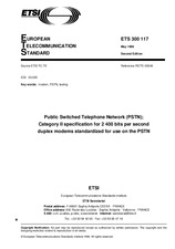 Die Norm ETSI ETS 300117-ed.2 30.5.1996 Ansicht