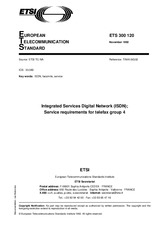 Die Norm ETSI ETS 300120-ed.1 10.11.1992 Ansicht