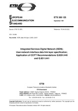 Die Norm ETSI ETS 300125-ed.1 27.9.1991 Ansicht
