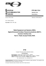 Die Norm ETSI ETS 300175-9-ed.2 30.9.1996 Ansicht