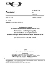 Ansicht ETSI ETS 300232-ed.1/Amd.1 15.3.1996
