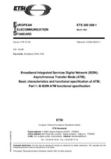 Die Norm ETSI ETS 300298-1-ed.1 2.3.1995 Ansicht