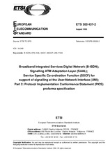 Die Norm ETSI ETS 300437-2-ed.1 30.8.1996 Ansicht