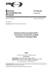 Ansicht ETSI ETS 300439-ed.1 30.12.1996