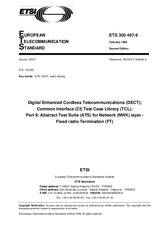 Die Norm ETSI ETS 300497-9-ed.2 15.2.1998 Ansicht
