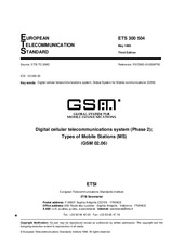 Die Norm ETSI ETS 300504-ed.3 30.5.1996 Ansicht