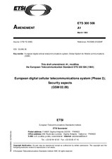 Die Norm ETSI ETS 300506-ed.1/Amd.1 6.4.1995 Ansicht