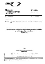 Die Norm ETSI ETS 300530-ed.1 12.9.1994 Ansicht