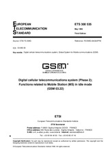 Die Norm ETSI ETS 300535-ed.3 30.5.1996 Ansicht