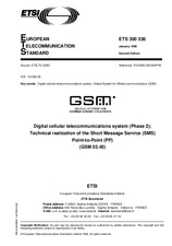 Die Norm ETSI ETS 300536-ed.2 15.1.1996 Ansicht
