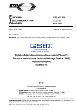 Die Norm ETSI ETS 300536-ed.4 15.10.1996 Ansicht
