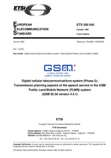 Die Norm ETSI ETS 300540-ed.4 30.10.1998 Ansicht