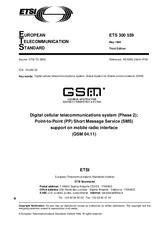 Die Norm ETSI ETS 300559-ed.3 30.5.1996 Ansicht