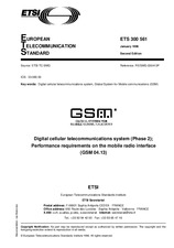 Die Norm ETSI ETS 300561-ed.2 15.1.1996 Ansicht