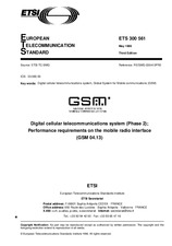 Die Norm ETSI ETS 300561-ed.3 30.5.1996 Ansicht