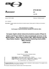 Ansicht ETSI ETS 300563-ed.1/Amd.1 15.7.1995