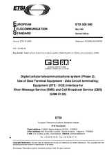 Die Norm ETSI ETS 300585-ed.2 30.5.1996 Ansicht