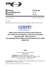 Die Norm ETSI ETS 300585-ed.5 30.4.1997 Ansicht