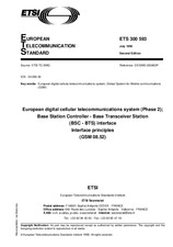 Die Norm ETSI ETS 300593-ed.2 15.7.1995 Ansicht