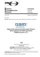 Die Norm ETSI ETS 300599-ed.7 30.1.1998 Ansicht