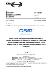 Die Norm ETSI ETS 300604-ed.5 15.10.1996 Ansicht