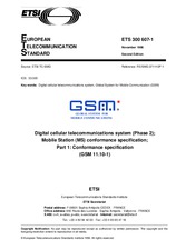 Die Norm ETSI ETS 300607-1-ed.2 30.11.1996 Ansicht