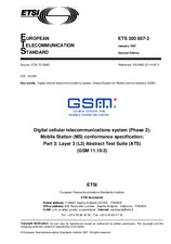 Die Norm ETSI ETS 300607-3-ed.2 31.1.1997 Ansicht