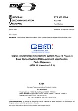 Die Norm ETSI ETS 300609-4-ed.4 9.3.1999 Ansicht