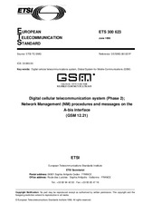 Die Norm ETSI ETS 300623-ed.1 30.6.1996 Ansicht