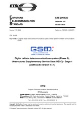 Die Norm ETSI ETS 300625-ed.2 15.9.1997 Ansicht