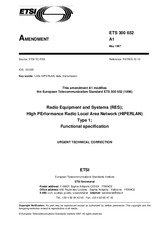 Ansicht ETSI ETS 300652-ed.1/Amd.1 15.5.1997