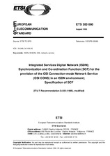 Die Norm ETSI ETS 300660-ed.1 30.8.1996 Ansicht
