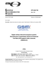 Die Norm ETSI ETS 300729-ed.1 31.3.1997 Ansicht
