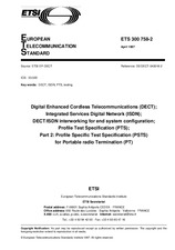 Die Norm ETSI ETS 300758-2-ed.1 15.4.1997 Ansicht