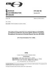 Die Norm ETSI ETS 300780-ed.1 31.12.1997 Ansicht