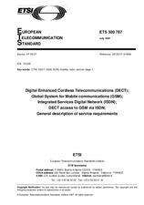 Die Norm ETSI ETS 300787-ed.1 15.7.1997 Ansicht
