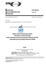 Die Norm ETSI ETS 300801-ed.1 31.8.1997 Ansicht