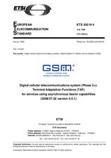 Die Norm ETSI ETS 300914-ed.5 15.7.1998 Ansicht