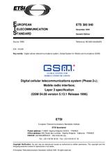 Die Norm ETSI ETS 300940-ed.7 22.12.1999 Ansicht