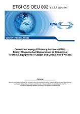 Ansicht ETSI GS OEU 002-V1.1.1 10.6.2015