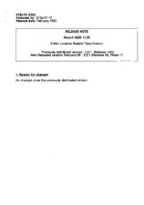 Die Norm ETSI GTS 11.32-V3.2.1 1.1.1995 Ansicht