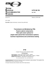 Die Norm ETSI I-ETS 300783-ed.1 15.4.1998 Ansicht