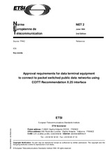 Die Norm ETSI NET 002-ed.2 20.6.1994 Ansicht