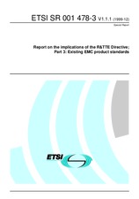 Ansicht ETSI SR 001478-3-V1.1.1 15.12.1999