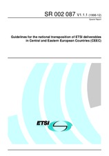 Ansicht ETSI SR 002087-V1.1.1 10.12.1998