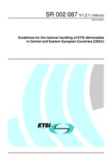 Ansicht ETSI SR 002087-V1.2.1 20.5.1999