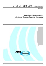 Ansicht ETSI SR 002299-V1.1.1 15.4.2004