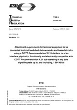 Die Norm ETSI TBR 001-ed.1 15.10.1995 Ansicht