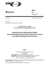 Ansicht ETSI TBR 004-ed.1/Amd.1 31.12.1997