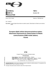Die Norm ETSI TBR 005-ed.1 25.11.1993 Ansicht